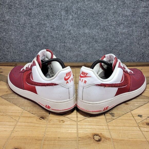 Nike Air Force 1 '82 Varsity Pack Mens Size 8.5 Hyper Team Red White 488298-606 - Picture 7 of 12